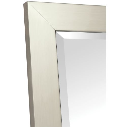 Startex Beveled Full Length Mirror, Fornari Silver, 24" X 60"